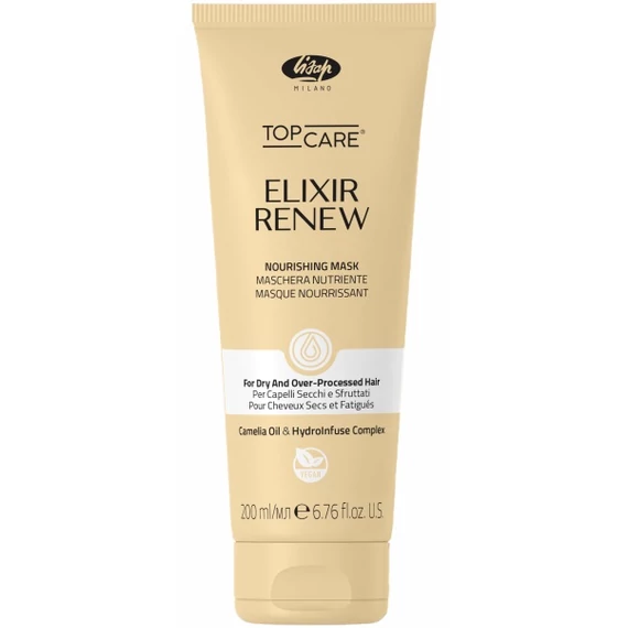 Lisap Top Care Elixir Renew tápláló hajpakolás, 200 ml