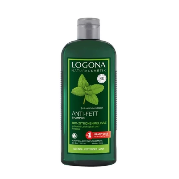 Logona citromfű sampon zsírosodó hajra, 250  ml