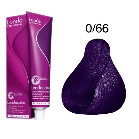 Londa Color krémhajfesték, 0/66