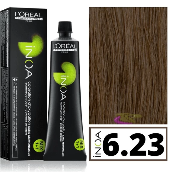 Loreal INOA ammóniamentes hajfesték 6.23
