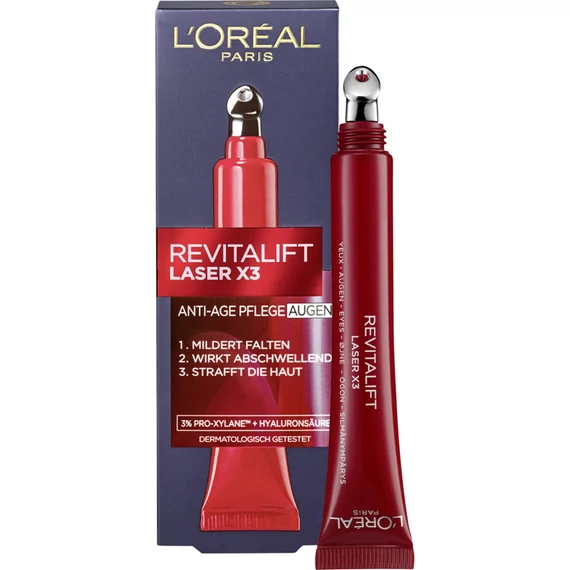 Loreal Paris Revitalift Laser Renew X3 fiatalító szemránckrém, 15 ml