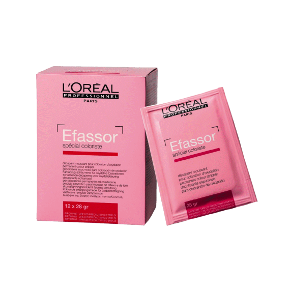 Loreal Efassor hajszín eltávolító por, 12x28 g