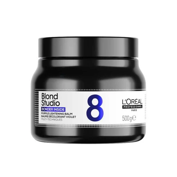 Loreal Professionnel Blond Studio 8 Bonder Inside Purple szőkítő balzsam, 500 ml