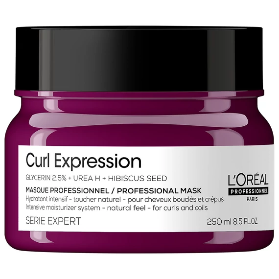 Loreal Serie Expert Curl Expression Rich mélyen hidratáló hajpakolás göndör hajra, 250 ml