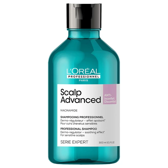 Loreal Scalp Advanced nyugtató sampon érzékeny fejbőrre, 300 ml