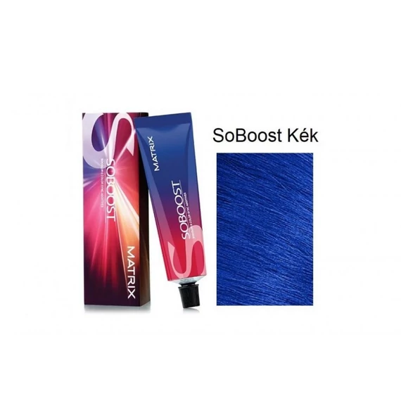 Matrix SoBoost kék színfokozó hajfesték, 60 ml