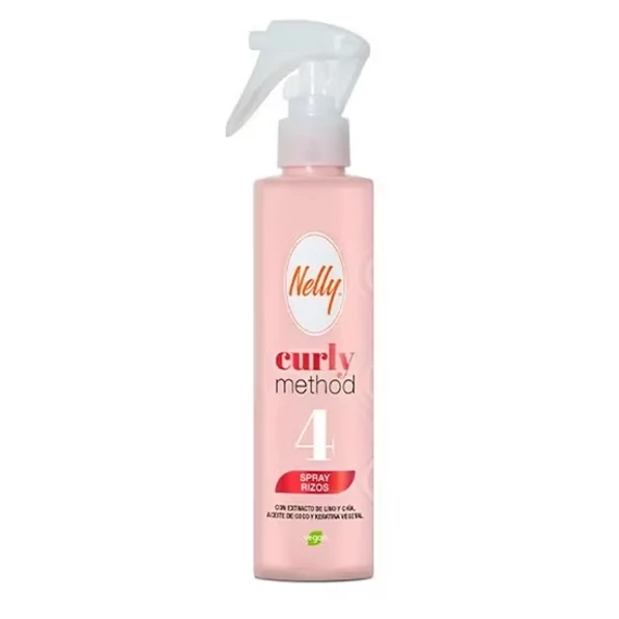 Nelly Curly Method rögzítő spray göndör hajra, 200 ml