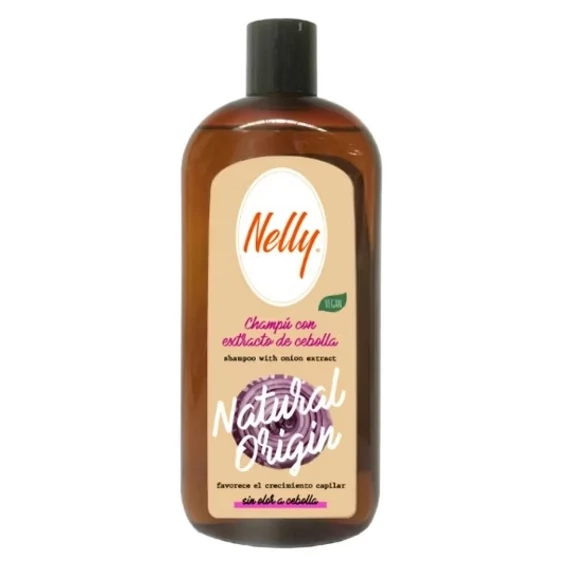 Nelly Natural Origin tisztító sampon fokhagyma kivonattal, vegán, 400 ml