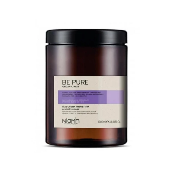 Niamh Be Pure Protective hajpakolás festett és szőkített hajra, 1000 ml