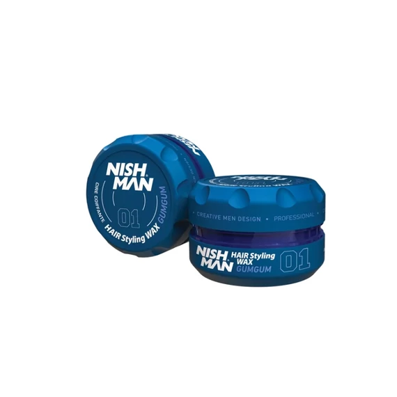 Nish Man GumGum 01 fényes hatású wax, extra erős tartással, 150ml