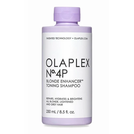 Olaplex No. 4P Blonde Enhancer szőke hajszínfokozó hamvasító sampon, 250 ml