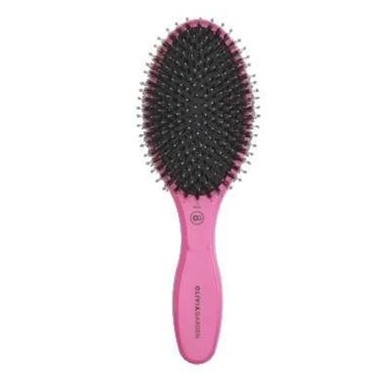Olivia Garden Expert Care Oval Combo Pink bontókefe