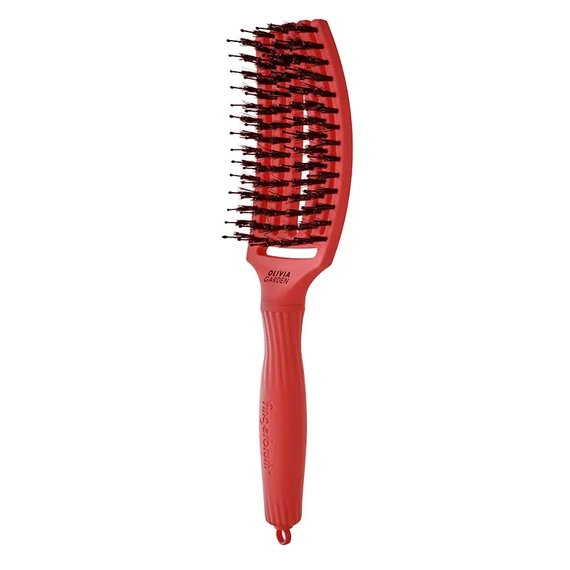 Olivia Garden Fingerbrush Combo bontókefe Red Confidence