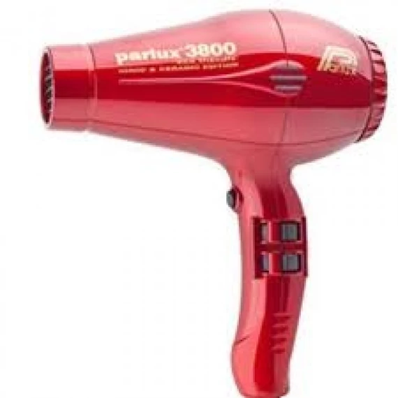 Parlux 3800 Ceramic&amp;Ionic hajszárító 2100 W, Red