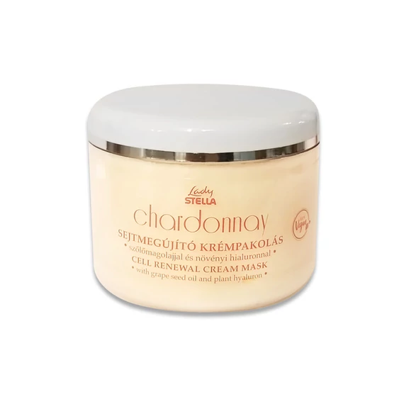 Lady Stella Chardonnay öregedésgátló, sejtmegújító krémpakolás, 200 ml