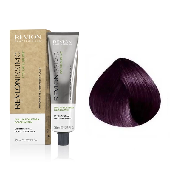 Revlon Revlonissimo Color Sublime vegán ammóniamentes hajfesték 4.20, 75 ml