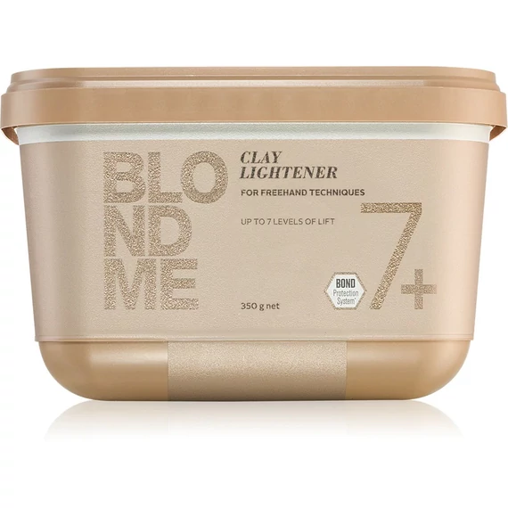 Schwarzkopf BlondMe Bond Enforcing Premium Clay szőkítőpor agyaggal, 350 g