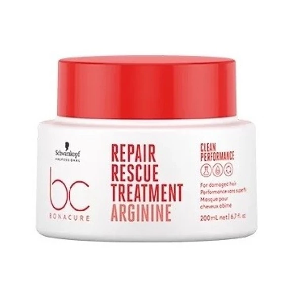 Schwarzkopf Bonacure Clean Performance Repair Rescue regeneráló pakolás, 200 ml