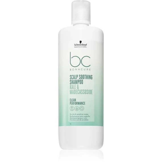 Schwarzkopf Bonacure Scalp Soothing sampon érzékeny fejbőrre, 1000 ml