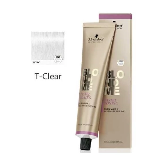 Schwarzkopf Blondme árnyaló krém T-Clear, 60 ml