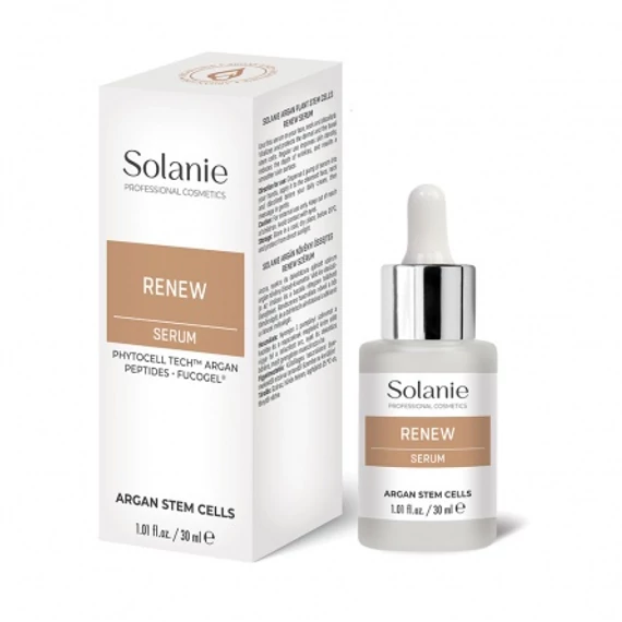 Solanie Argán növényi őssejtes Renew szérum, 30 ml