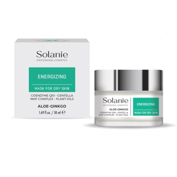 Solanie Aloe Gingko energetizáló pakolás száraz bőrre, 50 ml