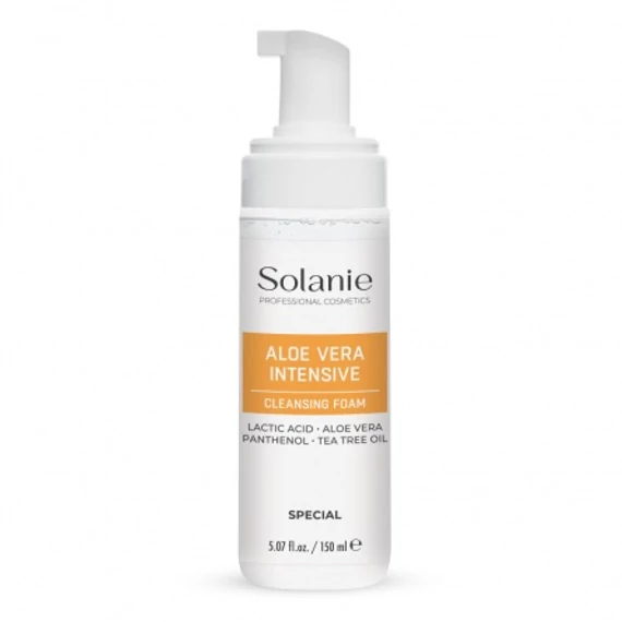 Solanie Aloe Vera intenzív lemosó hab, 150 ml