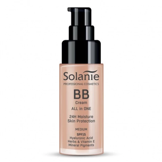Solanie BB krém hialuronsavval és fényvédővel SPF15 Medium