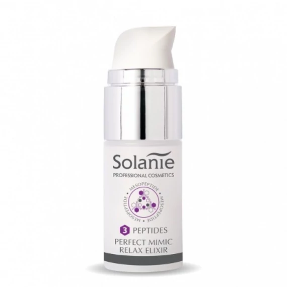 Solanie Perfect Relax 3 Peptides mimikai ránctalanító elixír, 15 ml