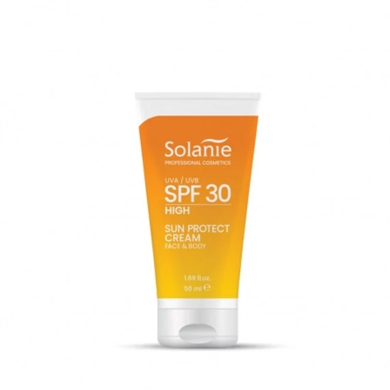 Solanie napozó krém arcra és testre SPF30, 50 ml