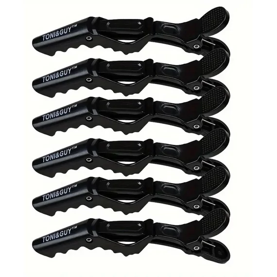 Toni&amp;Guy aligátor csipesz, 6 db