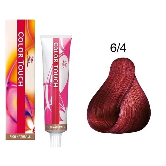 Wella Professionals Color Touch tartós hajszínező 6/4