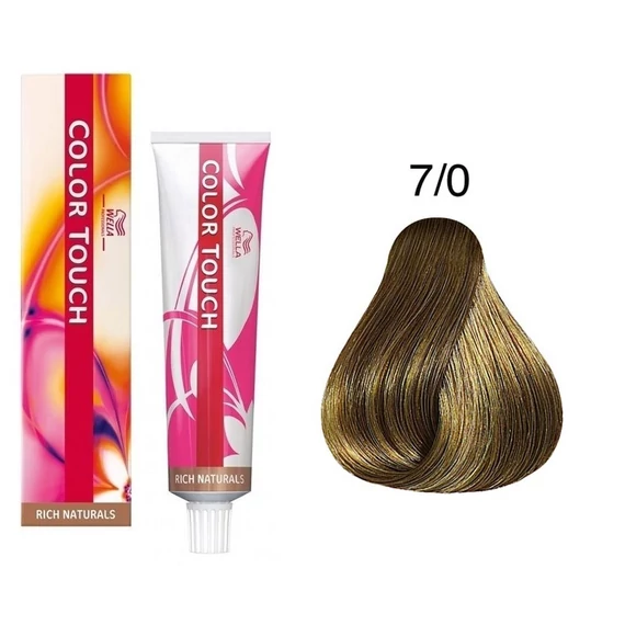 Wella Professionals Color Touch tartós hajszínező 7/0