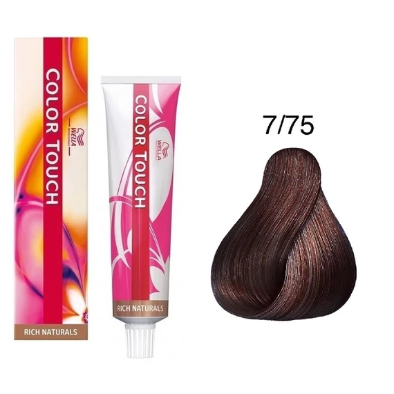 Wella Professionals Color Touch tartós hajszínező 7/75