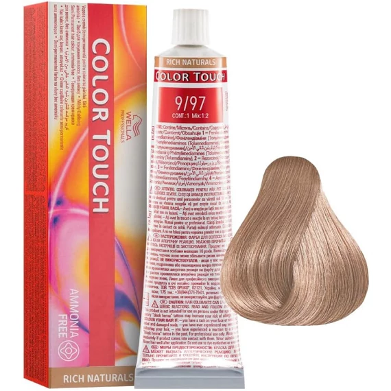 Wella Professionals Color Touch tartós hajszínező 9/97