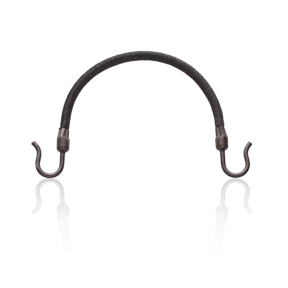 Hair Care kampós kontygumi fekete, 4 db