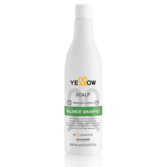 Yellow Scalp Balance sampon zsíros fejbőrre, 500 ml