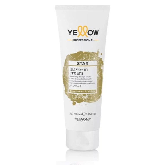 Yellow Star Illuminating hajfényesítő hajban maradó bontókrém, 250 ml