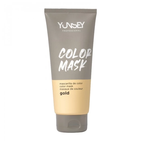 Yunsey Color Mask színező pakolás, Gold, 200 ml