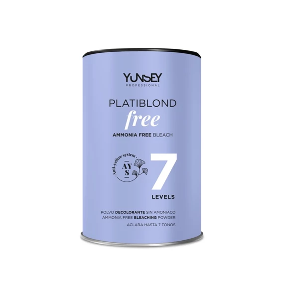 Yunsey Platiblond ammóniamentes special szőkítőpor fémdobozos, 500 g