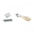 Kép 2/2 - Edwin Jagger Closed Comb Chatsworth Plaza Safety Razor (DE) Ivory/Chrome IVPSR
