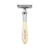 Kép 1/2 - Edwin Jagger Closed Comb Chatsworth Plaza Safety Razor (DE) Ivory/Chrome IVPSR