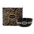 Kép 1/3 - Antiga Barbearia de Bairro Black&amp;Gold Shaving Bowl porcelán borotvatál
