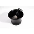 Kép 2/2 - Epsilon Ceramic Shaving Bowl With Handle (Black)